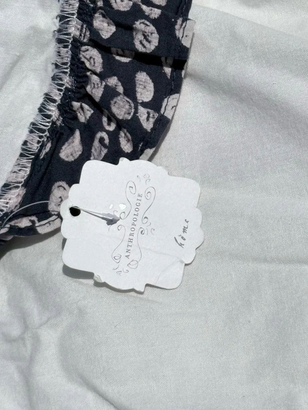 Anthropologie Home by Porridge Apron. NWT. Lavender/Purple/Cream. One Size.